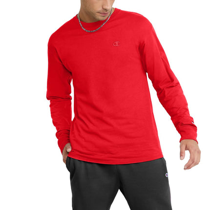 Champion Men's Classic Jersey Long Sleeve T-Shirt,