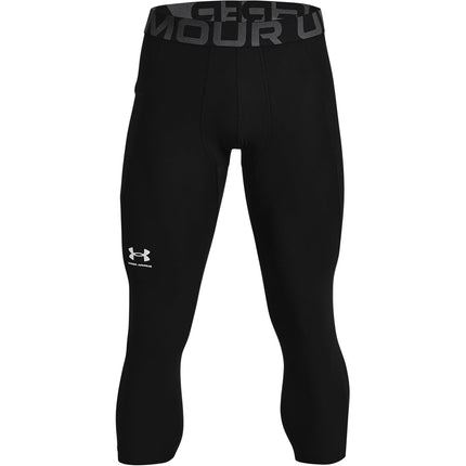 Under Armour Men's HeatGear 3/4 Leggings, Black (0