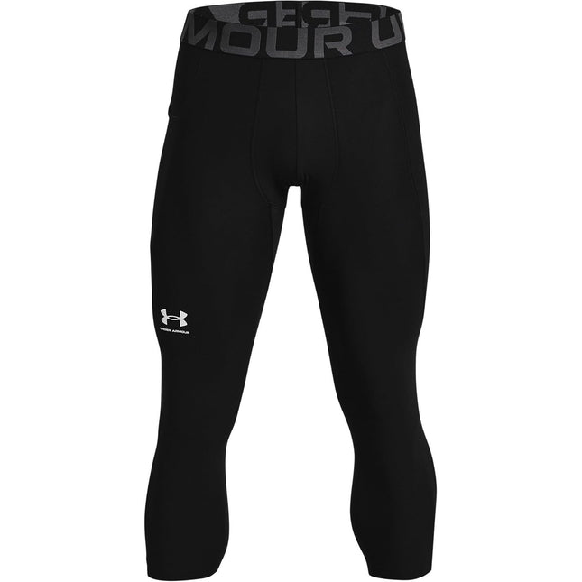 Under Armour Men's HeatGear 3/4 Leggings, Black (0