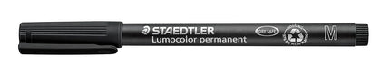 Staedtler 317 WP6 Lumocolor Universal Permanent Medium Pens - Assorted Colours