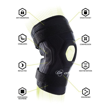 Genouillère de maintien DonJoy Performance Bionic : Camouflage, petite