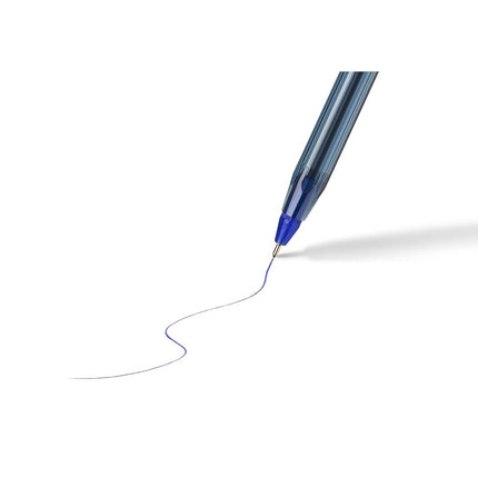 Bic Crystal Exact Fine Point Pens (0.7 mm) - Blue, Box of 20
