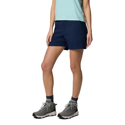 Columbia Women's Leslie Falls Short 2, Hiking Shorts, Collegiate Navy, W6/L5