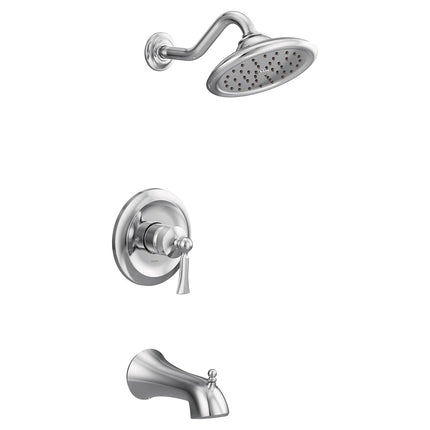 Moen UT35503EP Wynford M-CORE 3-Series 1-Handle Eco-Performance Tub and Shower Trim Kit, Valve Required, Chrome