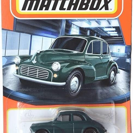 Matchbox Morris Minor Saloon, Green 1:64 Scale Die