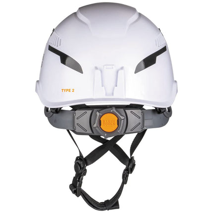 Safety Helmet, Type-2, Vented Class C, White