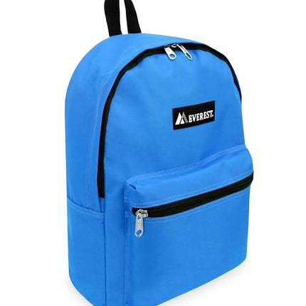 Everest Luggage Basic Backpack, Royal Blue, M, Bas