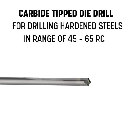 Drill America D/ADIE11/16 Carbide Tipped Die Drill Bit, 11/16"