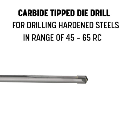 Drill America D/ADIE11/16 Carbide Tipped Die Drill Bit, 11/16"