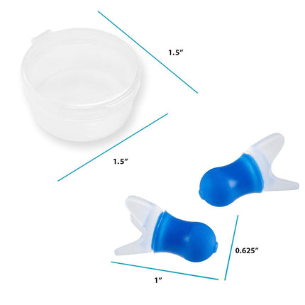 Pressure Reducing Ear Plugs, Blue, One Size