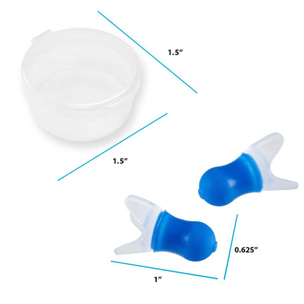 Pressure Reducing Ear Plugs, Blue, One Size