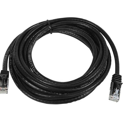 Monoprice 109811 10 ft FLEXboot Series 24AWG Cat6 550 MHz UTP Bare Copper Ethernet Network Cable - Black