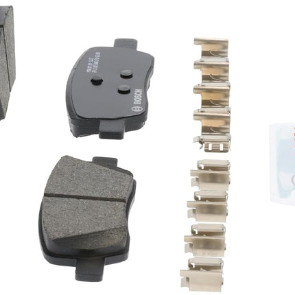BOSCH BC2381 QuietCast Premium Ceramic Disc Brake Pad Set - Compatible with Select Hyundai Santa Cruz, Santa Fe; Kia Carnival, Sorento; REAR