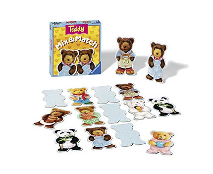 Ravensburger Teddy Mix & Match - Children's Game