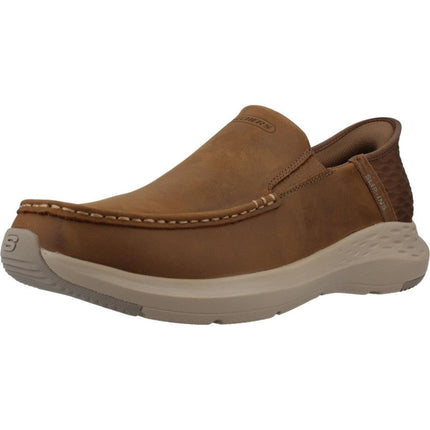 Skechers USA Mens Parson - Oswin Slip-in Moccasin,