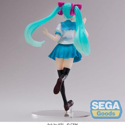 SEGA Goods Hatsune Miku - 16th Birthday to Kei - Luminasta Figurine, 18 cm