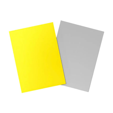 Dragon Shield | Matte Dual Standard Size Card Sleeves | 100ct - Smooth & Tough Premium TCG Sleeves - Compatible with Pokemon, One Piece, and Magic: The Gathering | Yellow & Silver