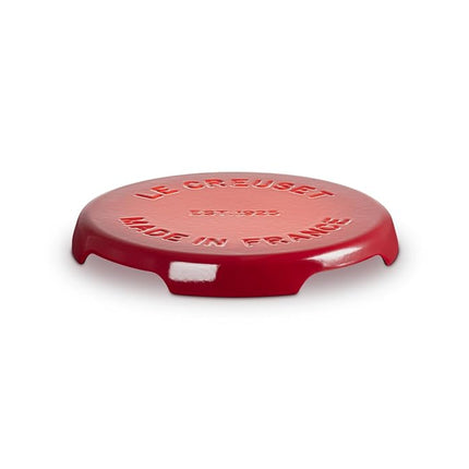 Trépied en fonte émaillée Signature Le Creuset, 22 cm, Cerise