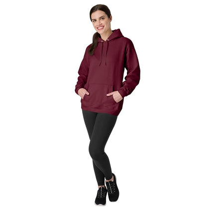 Hanes Men's P170 Hoody, Maroon, XL UK