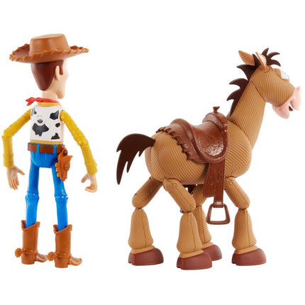 Mattel Disney and Pixar Toy Story 4 Woody & Bullseye