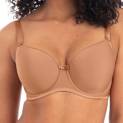 Freya Idol Moulded Balcony Bra Cinnamon Brown 34DD
