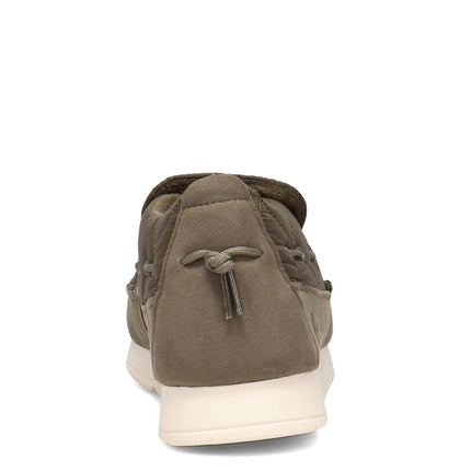 Mocasín Moc-Sider para hombre Sperry, nailon oliva, 11