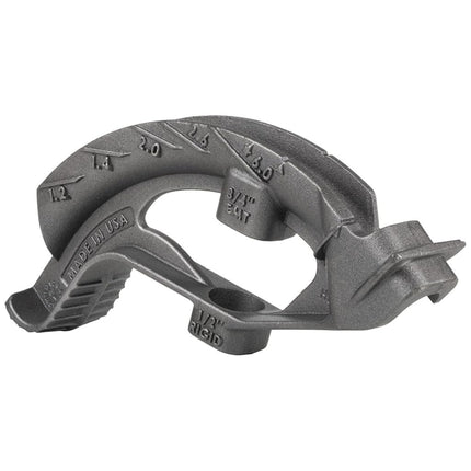 Klein Tools 51609 Iron Conduit Bender Head, for 3/4-Inch EMT or 1/2-Inch Rigid IMC, use with Klein Tools Angle Setter (Cat. No. 51612)