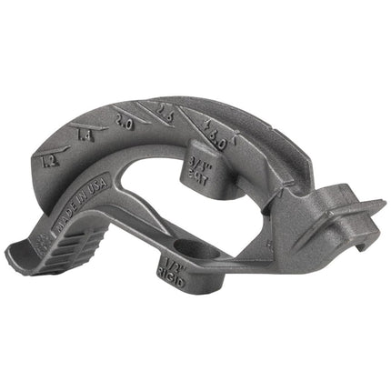 Klein Tools 51609 Iron Conduit Bender Head, for 3/4-Inch EMT or 1/2-Inch Rigid IMC, use with Klein Tools Angle Setter (Cat. No. 51612)