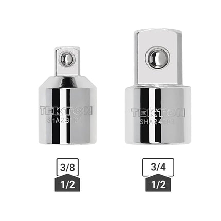 TEKTON 1/2 Inch Drive Adapter/Reducer Set (2-Piece) | SHA92009