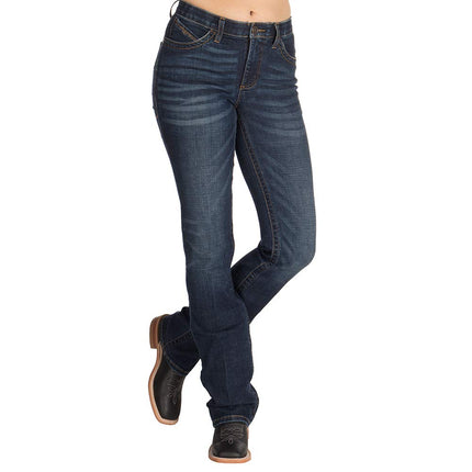 Wrangler - Jeans - Willow Mid Rise Boot Cut Ultimate Riding Jean Womens 5