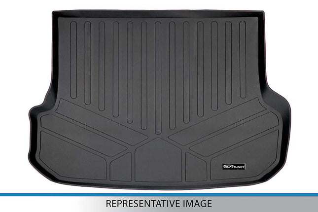 SMARTLINER All Weather Custom Fit Cargo Trunk Liner Floor Mat Black for 2012-2016 Honda CR-V