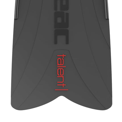 Seac Talent, Semi-Long Fins for spearfishing, free diving and diving, black, 47/48