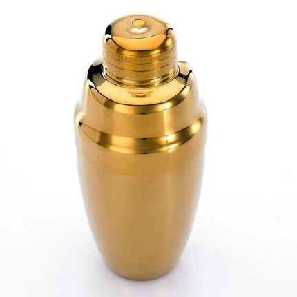 Barfly M37038GD 3-Piece Cocktail Shaker Set, 18oz (532 ml), Gold