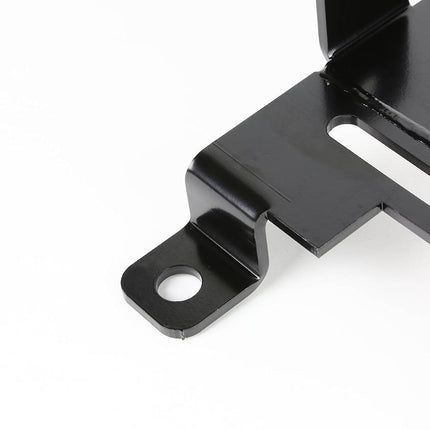 DNA MOTORING SBK-LM-HC01 Pair of Low Mount Racing Bucket Seat Mount Brackets Compatible with 01-05 Civic, Black