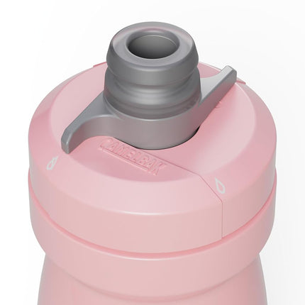 CamelBak Podium 21oz Bike Water Bottle - Easy Squeeze Bottle - Fits Most Bike Cages, Coral Sunset