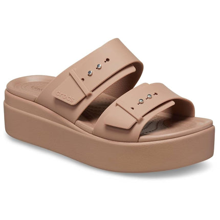 Crocs Brooklyn Buckle Low Wedge