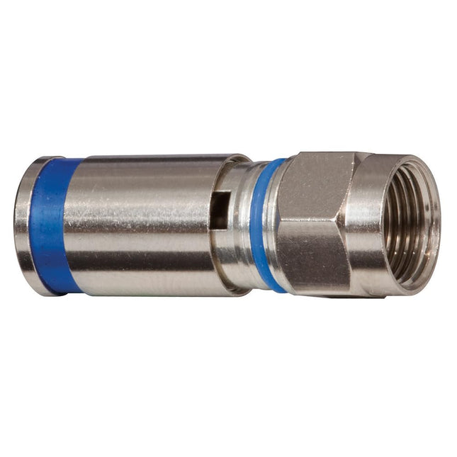 Outdoor F Compression Connectors RG6 10-Pack Klein