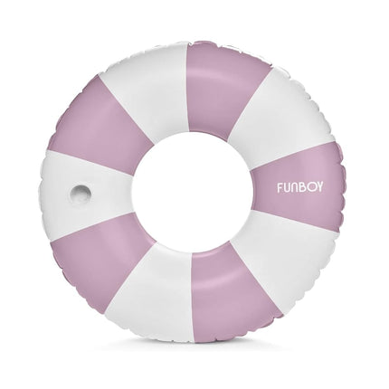 FUNBOY Giant Vintage Purple Stripe Inflatable Tube