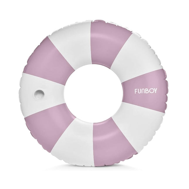 FUNBOY Giant Vintage Purple Stripe Inflatable Tube
