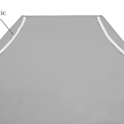 American Baby Company Microfiber Toddler Size Daycare/Pre-School Cot Sheet, Gray, 23" x 40", for Boys and Girls
