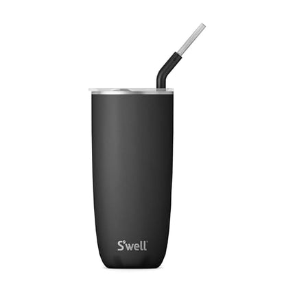 S'well Stainless Steel Tumbler with Straw and Slid
