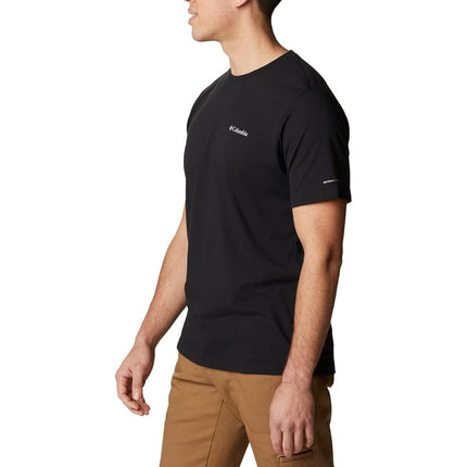 Columbia Men's Thistletown Hills Short Sleeve Hiking Shirt, Black, 5X Tall