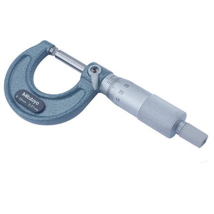 Mitutoyo MIT103-137 Micrometer, 0mm-25mm Range, Pink