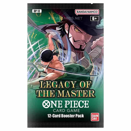 One Piece TCG: Legacy of The Master (OP-12) Booster Box - 24 Packs