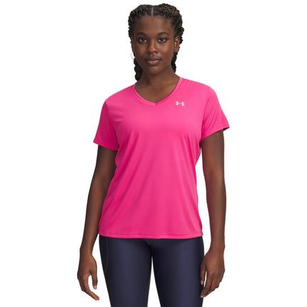 Under Armour Womens Velocity Solid Short Sleeve V 
