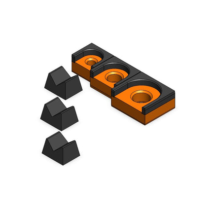 3D Tool Trays MagAttach Ratchet Organizer Kit (3 P