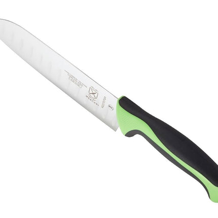 Mercer Culinary Millennia 7-Inch Santoku Knife, Green