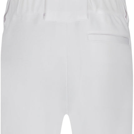 Under Armour Boys' Little Baseball Pant, White/Black, 4