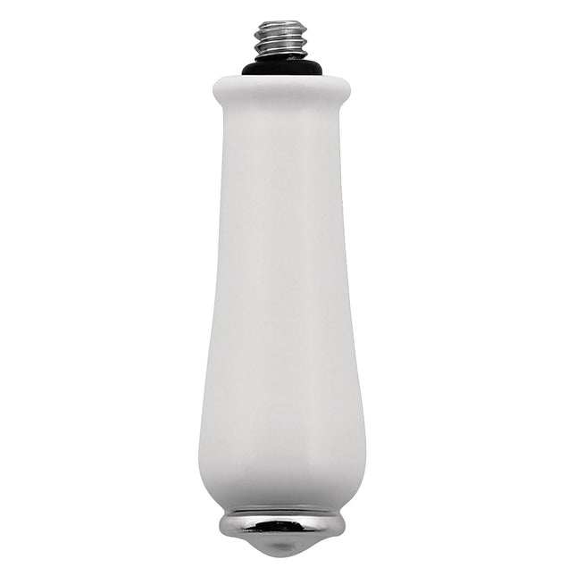 Moen 97466 Monticello Replacement Lever Handle Insert, Porcelain and Chrome