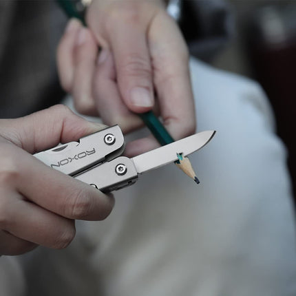 ROXON M2 14 in 1 Mini Multitool Small Lightweight with Folding Scissors Mini Storm…